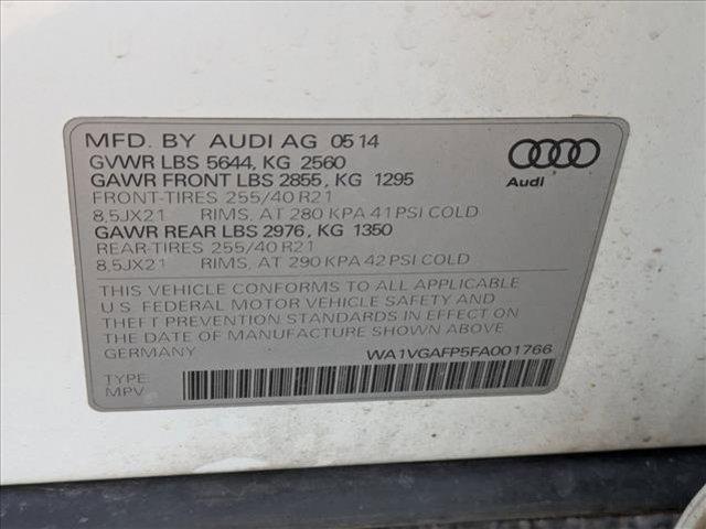 used 2015 Audi SQ5 car, priced at $17,999