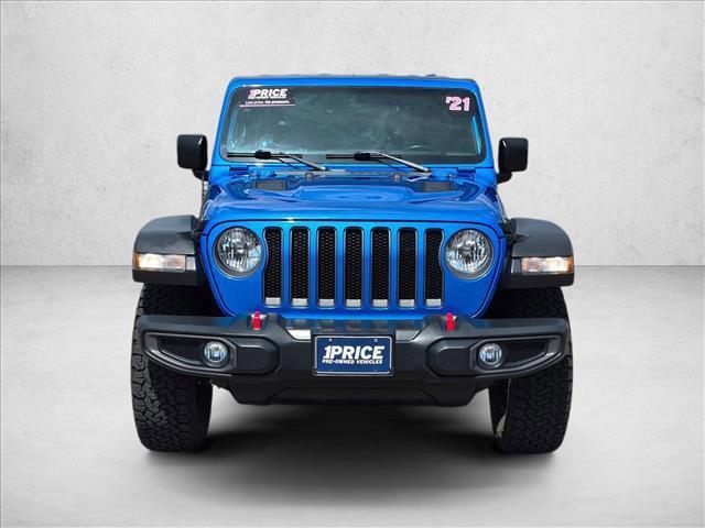 used 2021 Jeep Wrangler Unlimited car, priced at $31,520