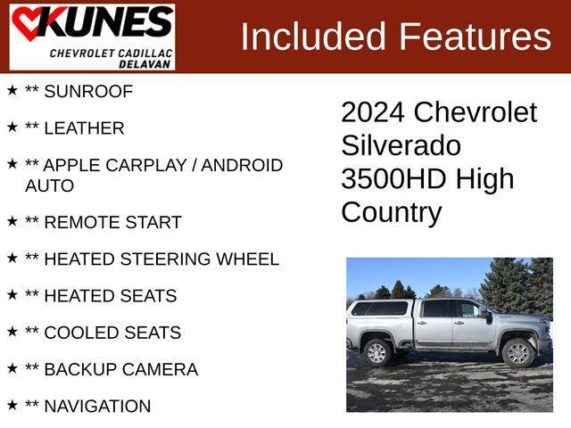 used 2024 Chevrolet Silverado 3500 car, priced at $58,846