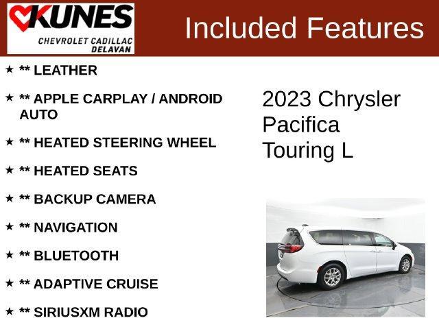 used 2023 Chrysler Pacifica car, priced at $20,212