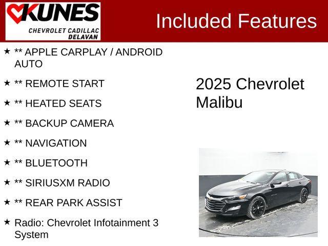 used 2025 Chevrolet Malibu car, priced at $21,039