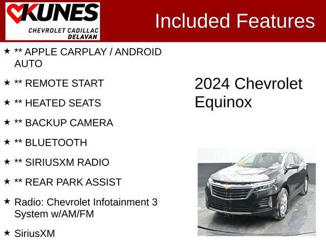 used 2024 Chevrolet Equinox car, priced at $18,957