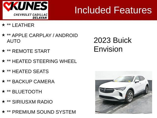 used 2023 Buick Envision car, priced at $20,976