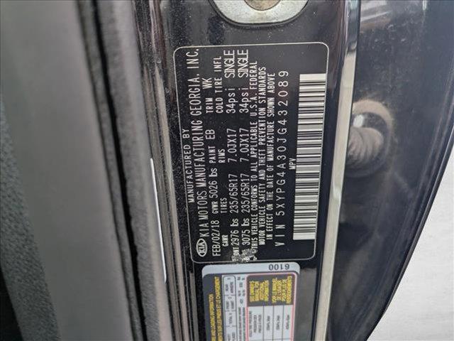 used 2018 Kia Sorento car, priced at $14,254