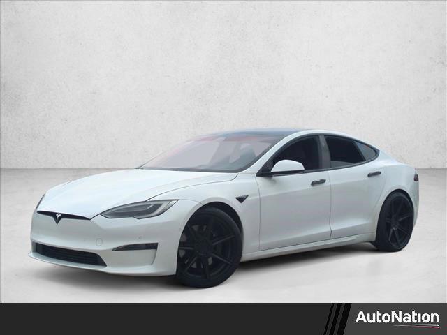 used 2021 Tesla Model S car, priced at $49,991