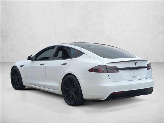 used 2021 Tesla Model S car, priced at $49,991