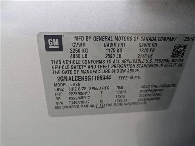 used 2016 Chevrolet Equinox car, priced at $9,836