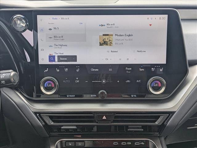 used 2025 Lexus TX 350 car, priced at $53,365