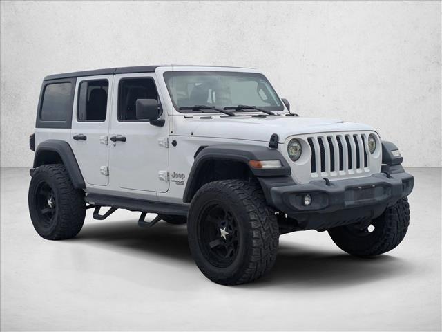 used 2018 Jeep Wrangler Unlimited car, priced at $24,991