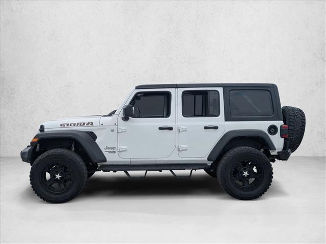 used 2018 Jeep Wrangler Unlimited car, priced at $24,991