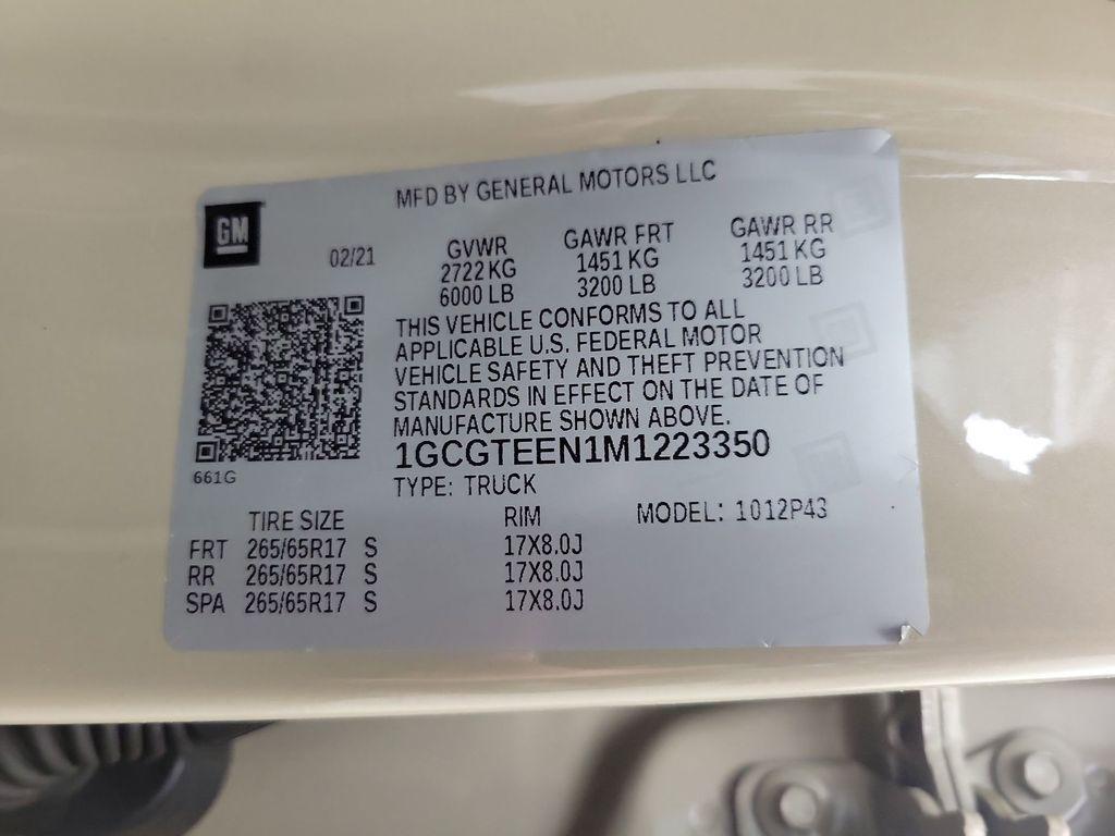 used 2021 Chevrolet Colorado car, priced at $34,998