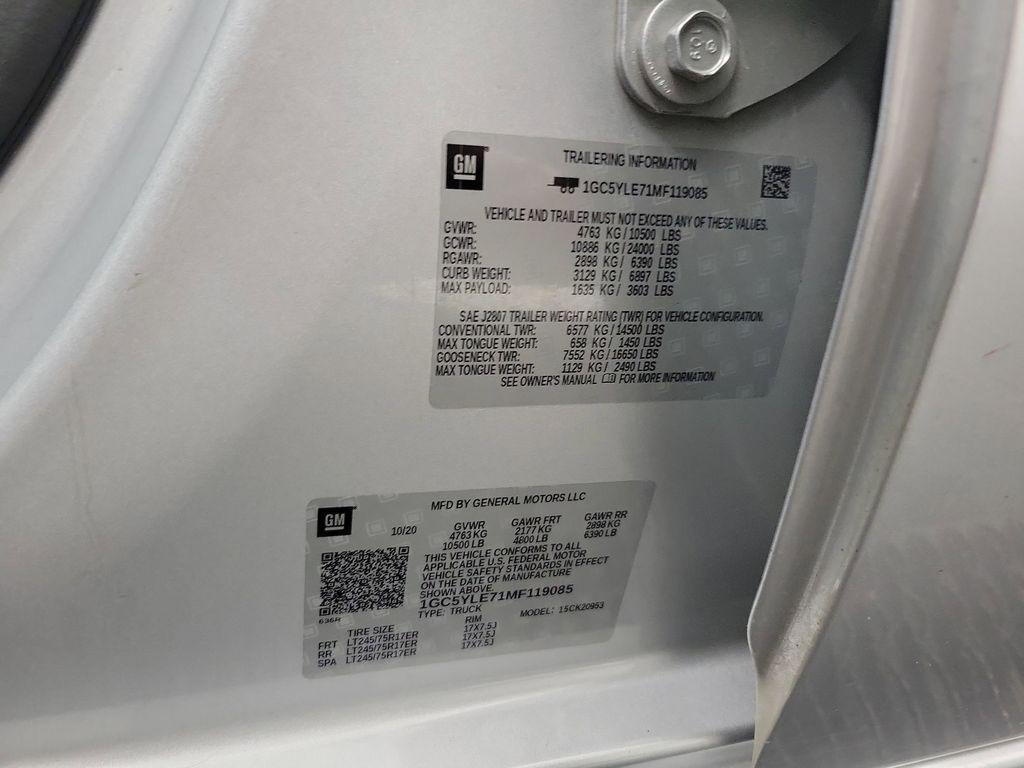 used 2021 Chevrolet Silverado 2500 car, priced at $43,598