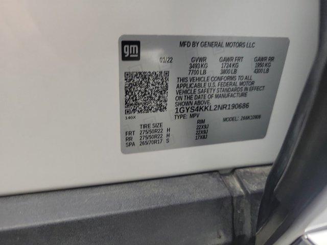 used 2022 Cadillac Escalade ESV car, priced at $64,998