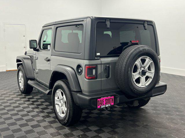 used 2021 Jeep Wrangler car, priced at $29,798