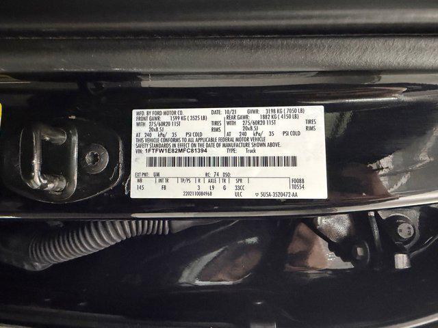 used 2021 Ford F-150 car, priced at $36,398