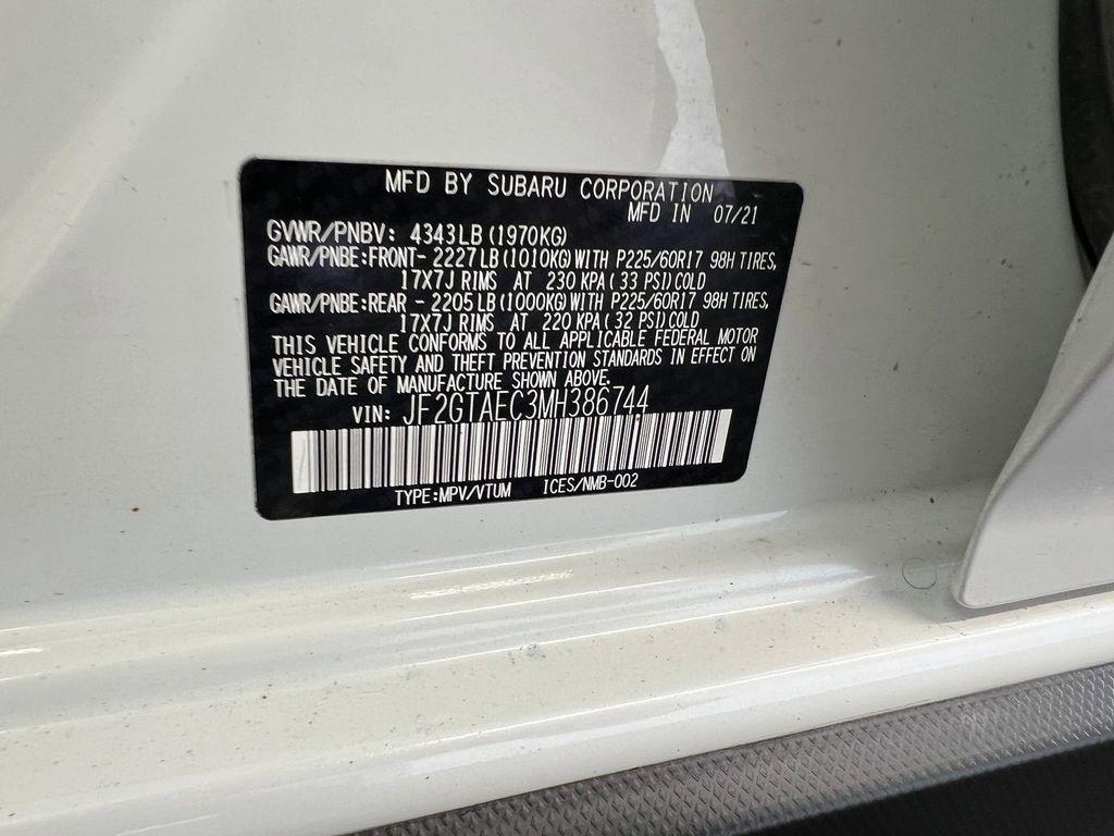 used 2021 Subaru Crosstrek car, priced at $20,498