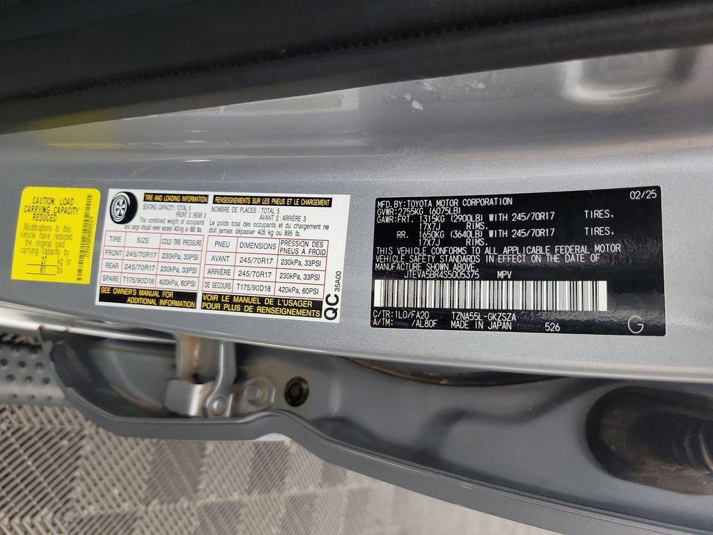 used 2025 Toyota 4Runner car, priced at $43,998