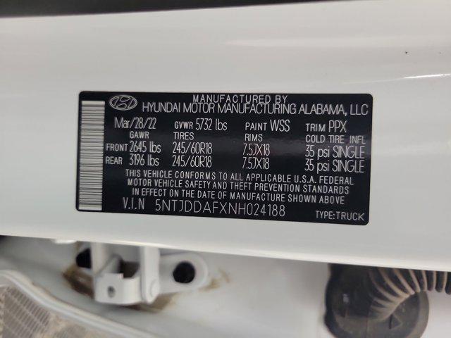 used 2022 Hyundai SANTA CRUZ car, priced at $23,498