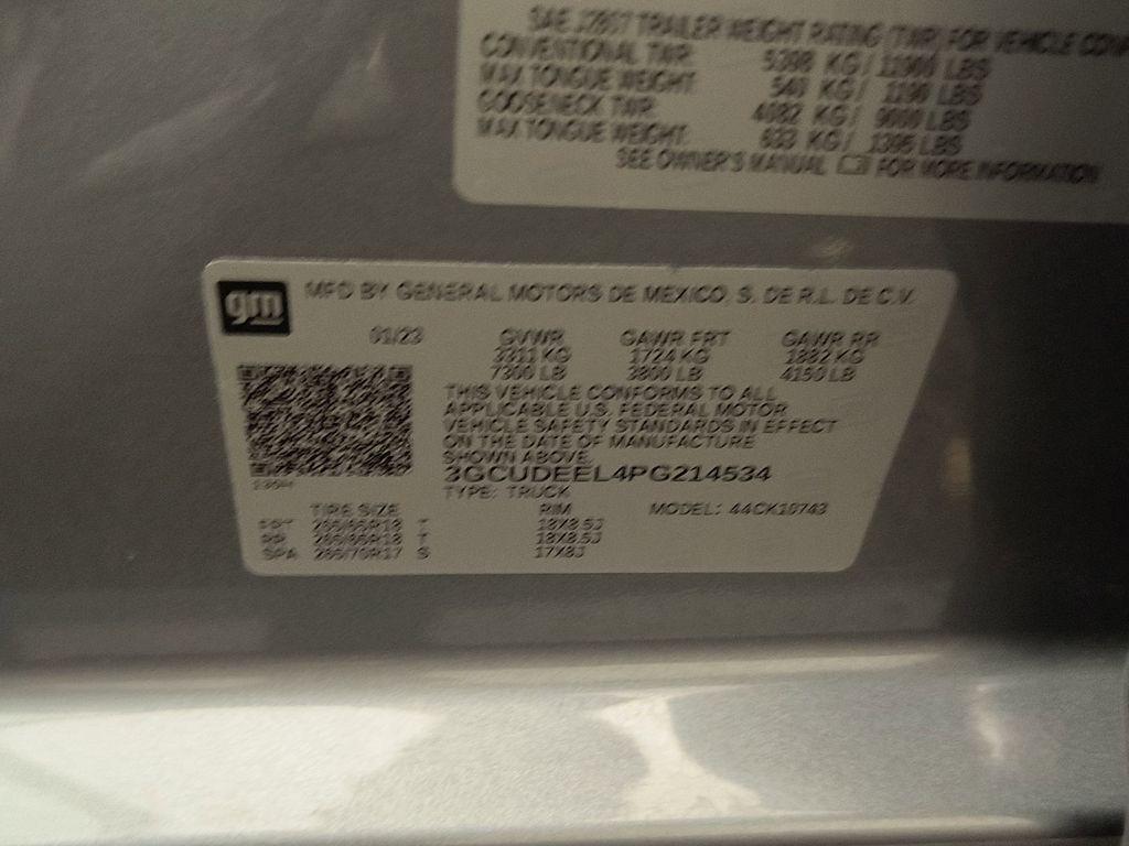 used 2023 Chevrolet Silverado 1500 car, priced at $49,998