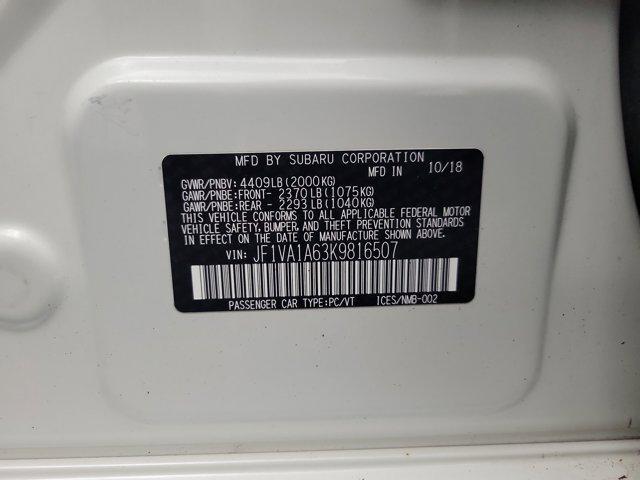 used 2019 Subaru WRX car, priced at $17,998