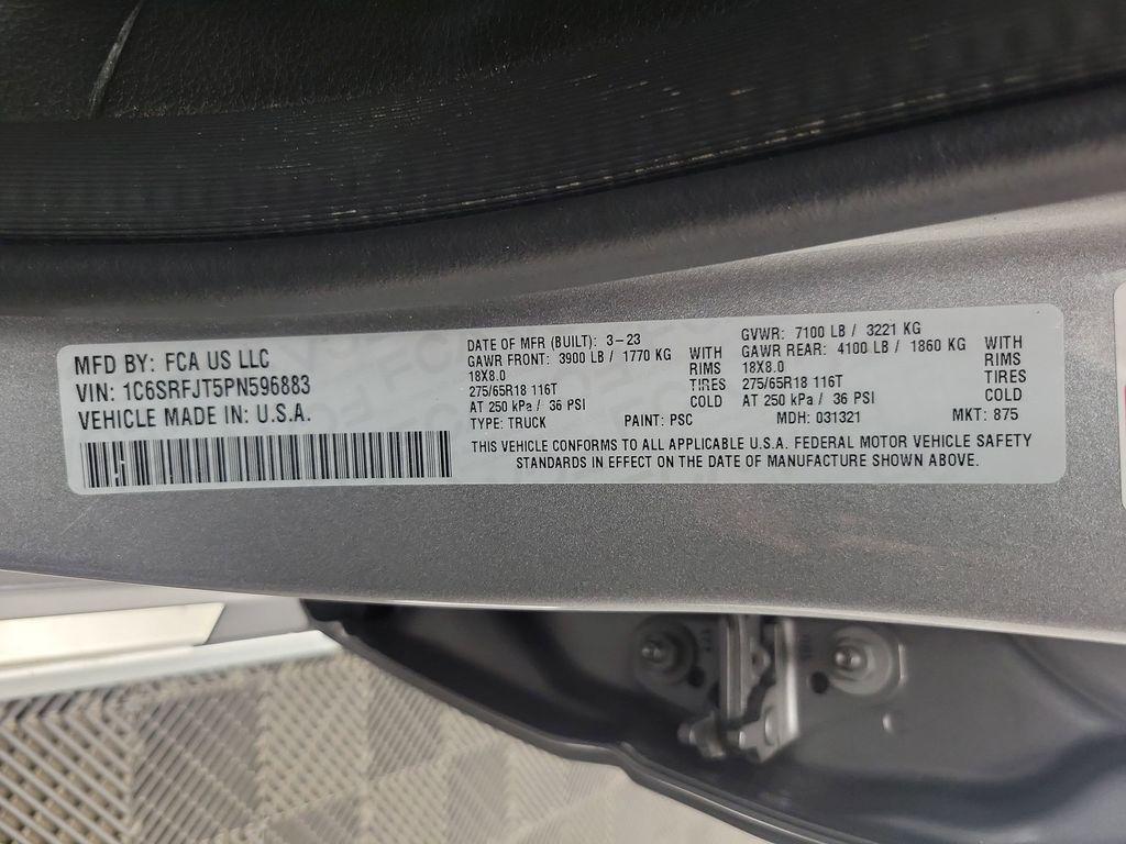 used 2023 Ram 1500 car, priced at $47,498