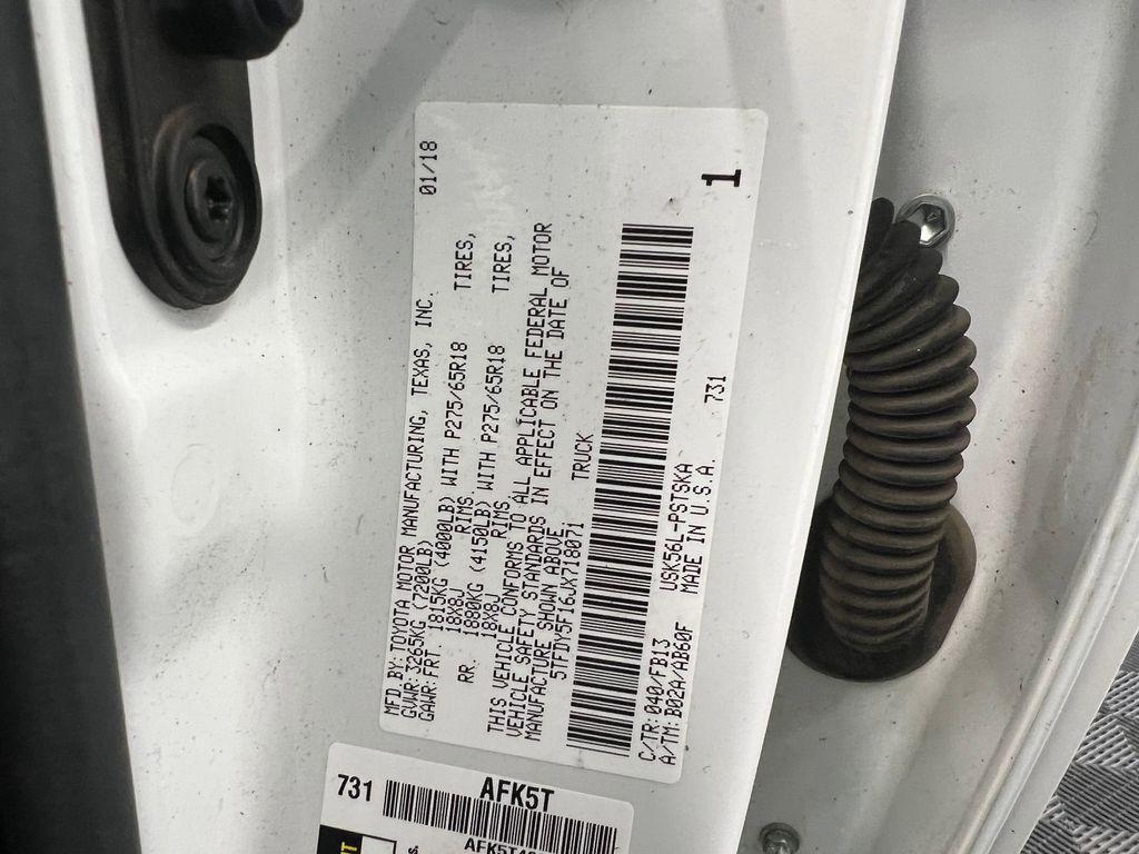 used 2018 Toyota Tundra car, priced at $21,988