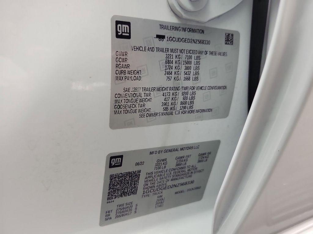 used 2022 Chevrolet Silverado 1500 car, priced at $42,998