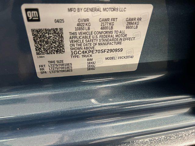 used 2025 Chevrolet Silverado 2500 car, priced at $68,998