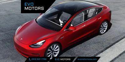 used 2023 Tesla Model 3 car, priced at $24,994