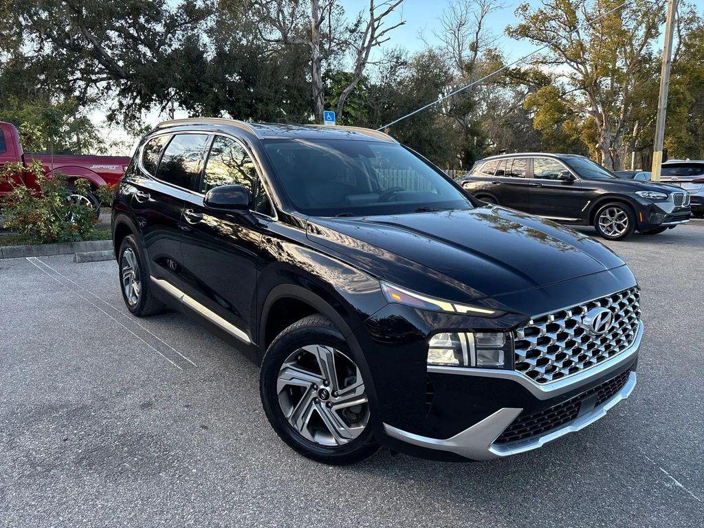 used 2021 Hyundai Santa Fe car, priced at $15,793