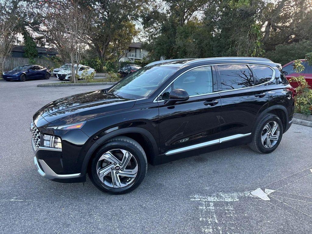 used 2021 Hyundai Santa Fe car, priced at $15,793
