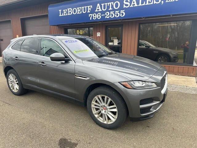 used 2018 Jaguar F-PACE car, priced at $16,900