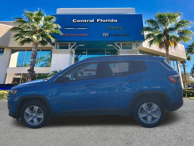 used 2022 Jeep Compass car, priced at $18,999