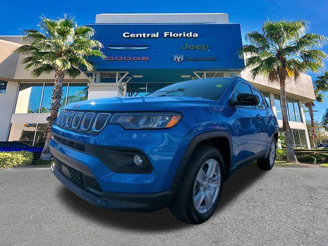 used 2022 Jeep Compass car, priced at $18,999