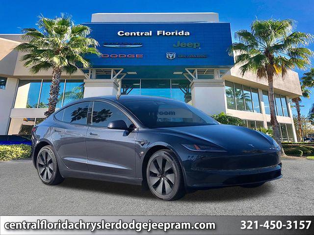 used 2025 Tesla Model 3 car, priced at $33,499
