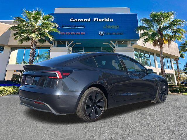 used 2025 Tesla Model 3 car, priced at $33,499
