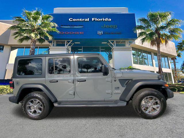 used 2020 Jeep Wrangler Unlimited car, priced at $18,249