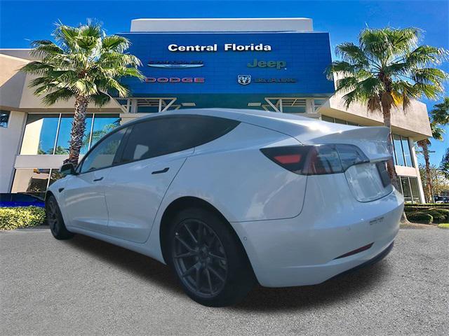 used 2021 Tesla Model 3 car, priced at $19,499