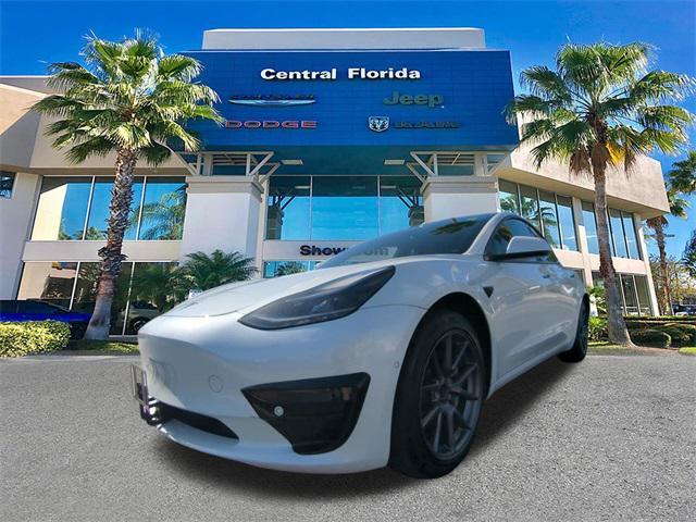 used 2021 Tesla Model 3 car, priced at $19,499