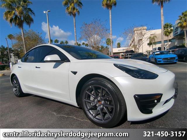 used 2021 Tesla Model 3 car, priced at $19,249