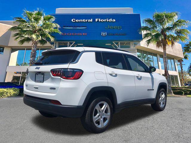 used 2023 Jeep Compass car, priced at $23,084