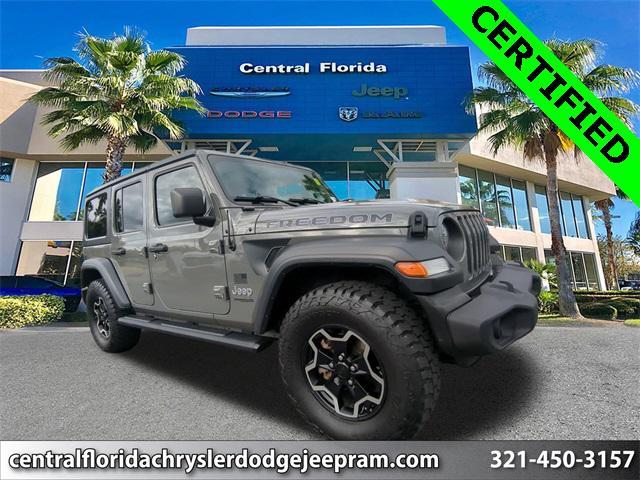 used 2020 Jeep Wrangler Unlimited car, priced at $25,999