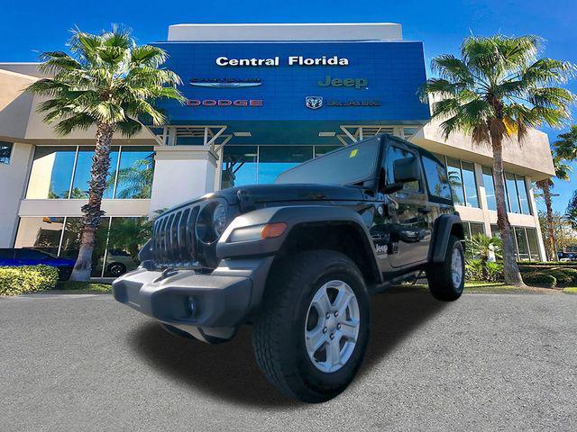 used 2021 Jeep Wrangler car, priced at $20,749
