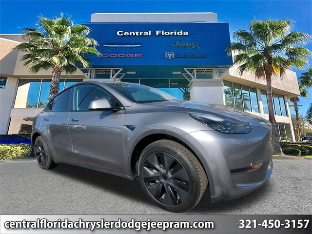 used 2025 Tesla Model Y car, priced at $36,999