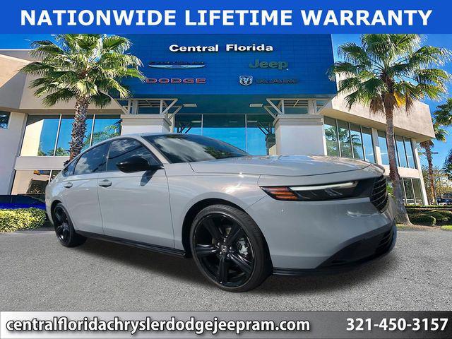 used 2024 Honda Accord Hybrid car, priced at $27,249