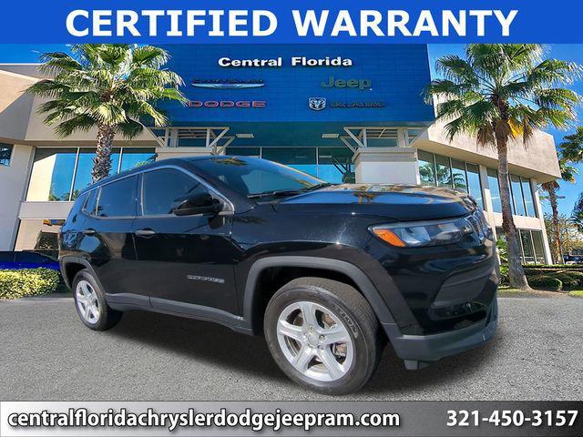 used 2024 Jeep Compass car, priced at $19,999