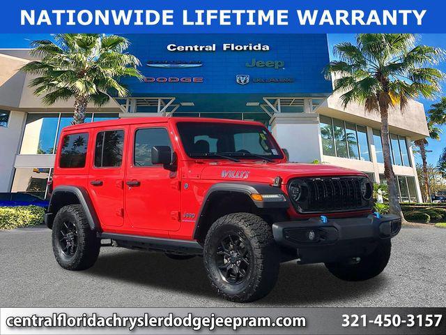 used 2024 Jeep Wrangler 4xe car, priced at $31,749