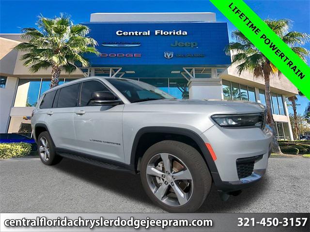 used 2021 Jeep Grand Cherokee L car, priced at $21,749