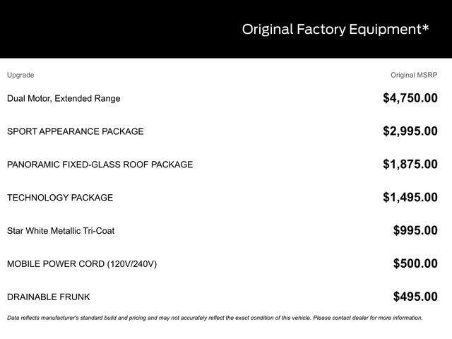 new 2026 Ford Mustang Mach-E car, priced at $58,745