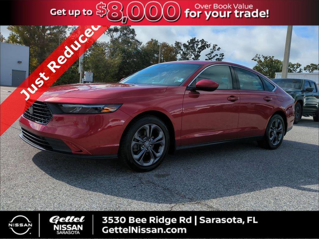 used 2023 Honda Accord car, priced at $23,862